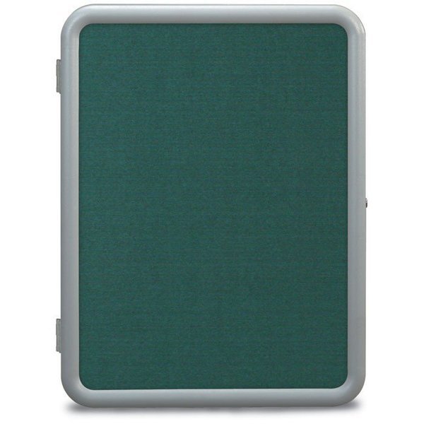 Single Door Image Enclosed Corkboard, 24